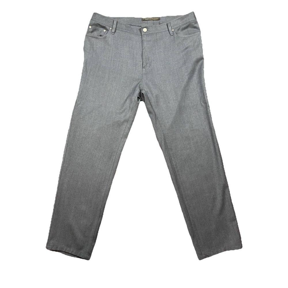 J. Hilburn 100% Wool 5 Pocket Pants 38x32 Gray